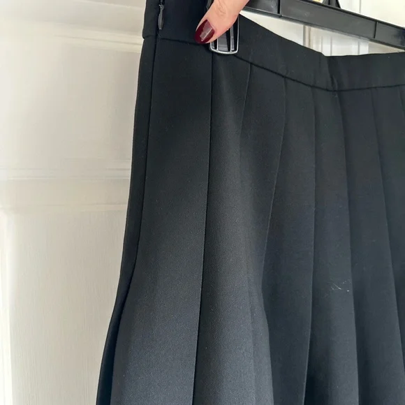 Aritzia Didi Babaton Black Pleated Skirt - Picture 6 of 12